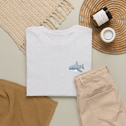 Embroidered Shork Tee