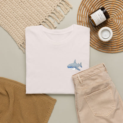 Embroidered Shork Tee