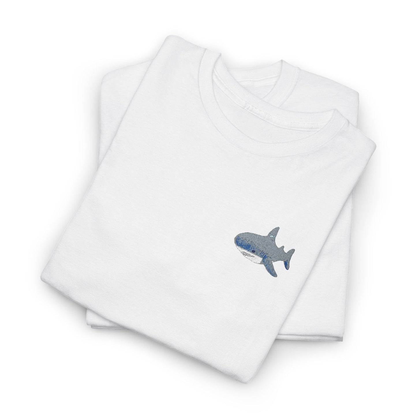 Embroidered Shork Tee