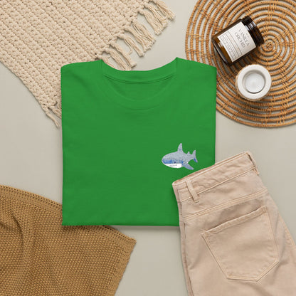 Embroidered Shork Tee
