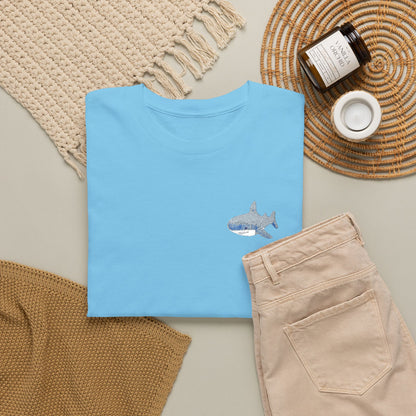 Embroidered Shork Tee