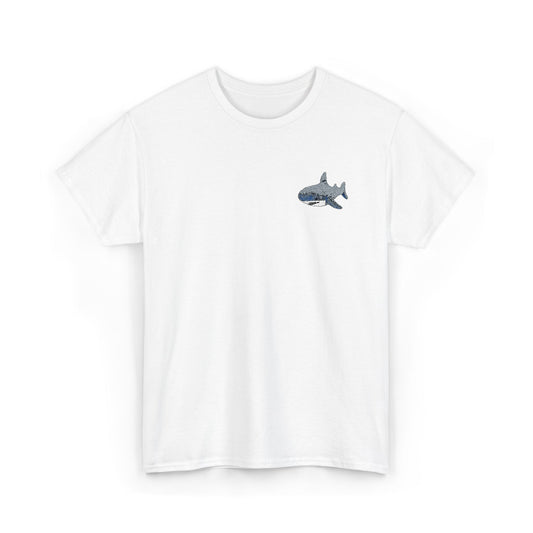Embroidered Shork Tee