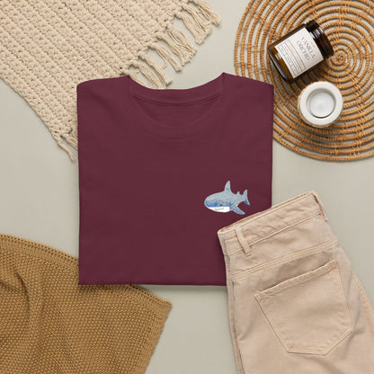 Embroidered Shork Tee